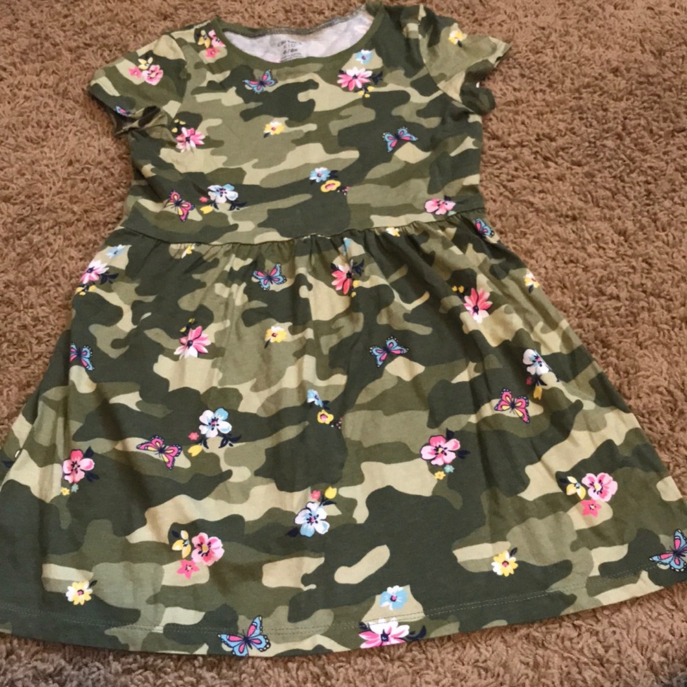 Girls camo dress